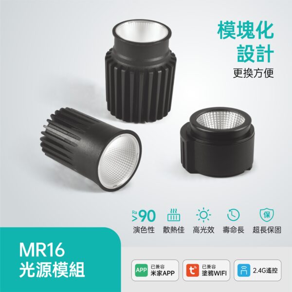 MR16燈泡模組LED投射燈泡-撥碼款