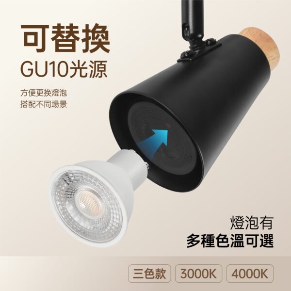 GU10軌道燈