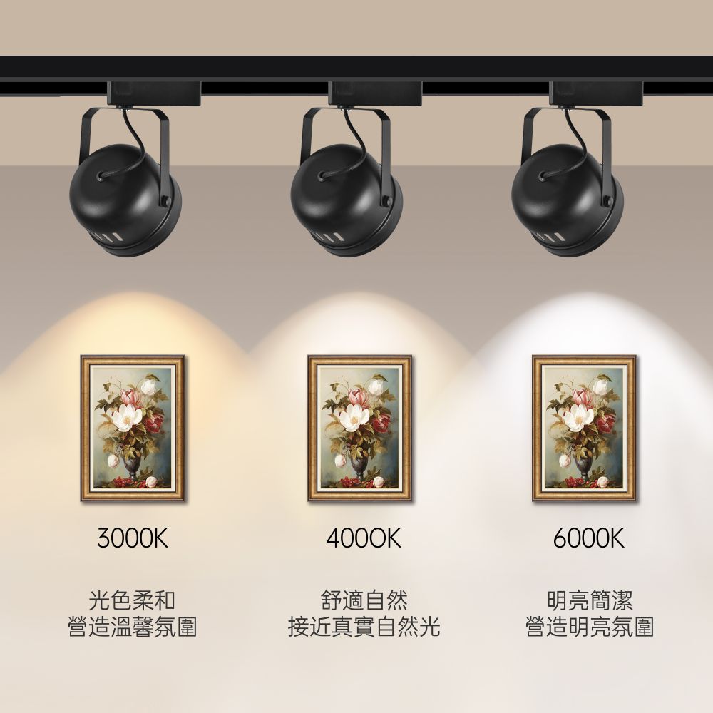 鐵碗 (2) 鐵碗LED軌道燈