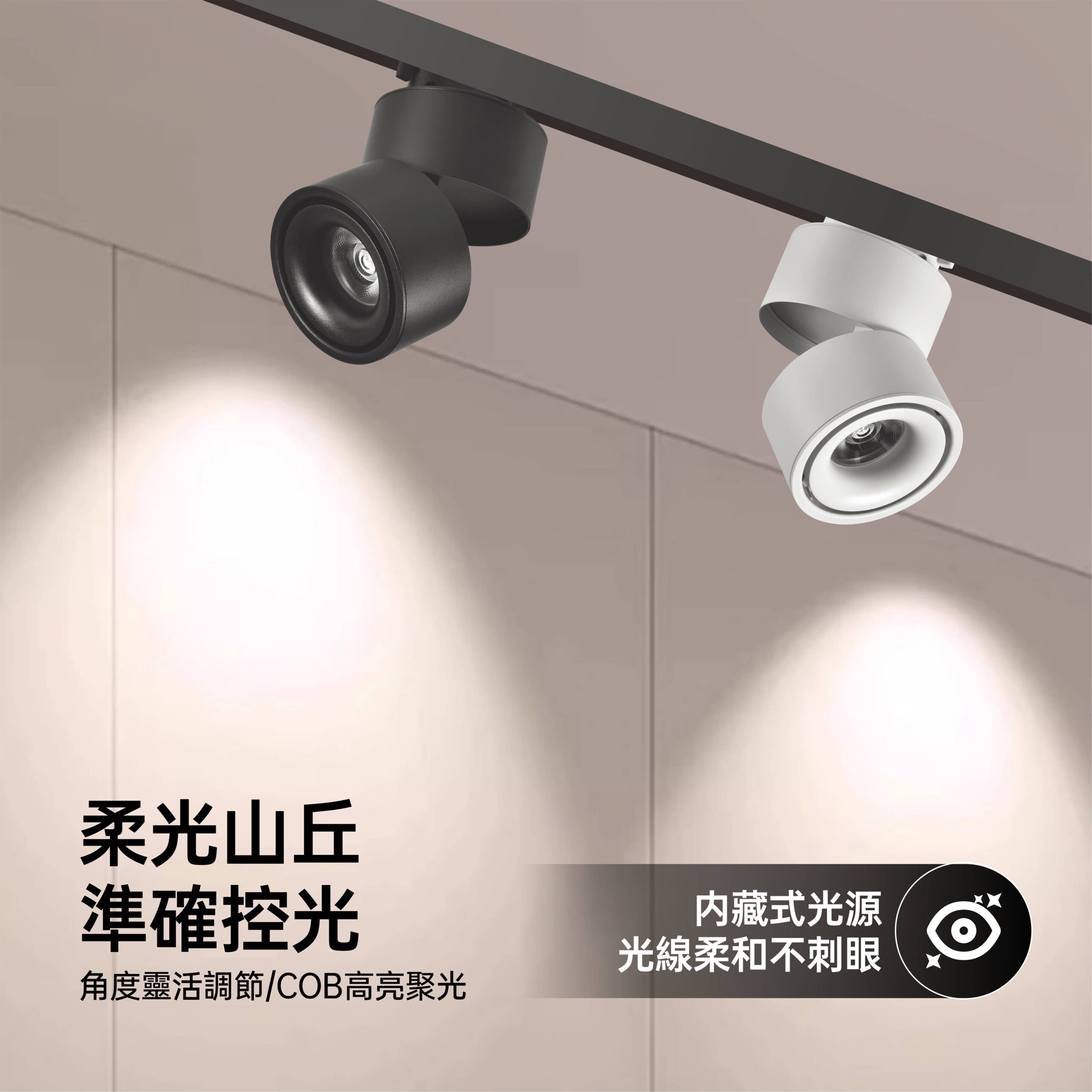雙圓 (5) 雙圓LED軌道燈
