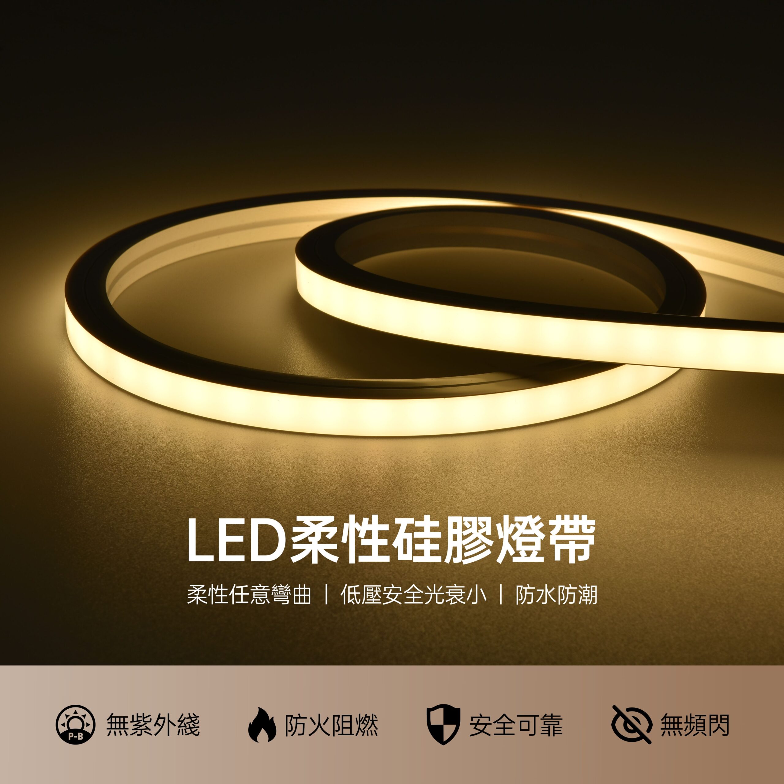 2020柔性矽膠LED燈帶