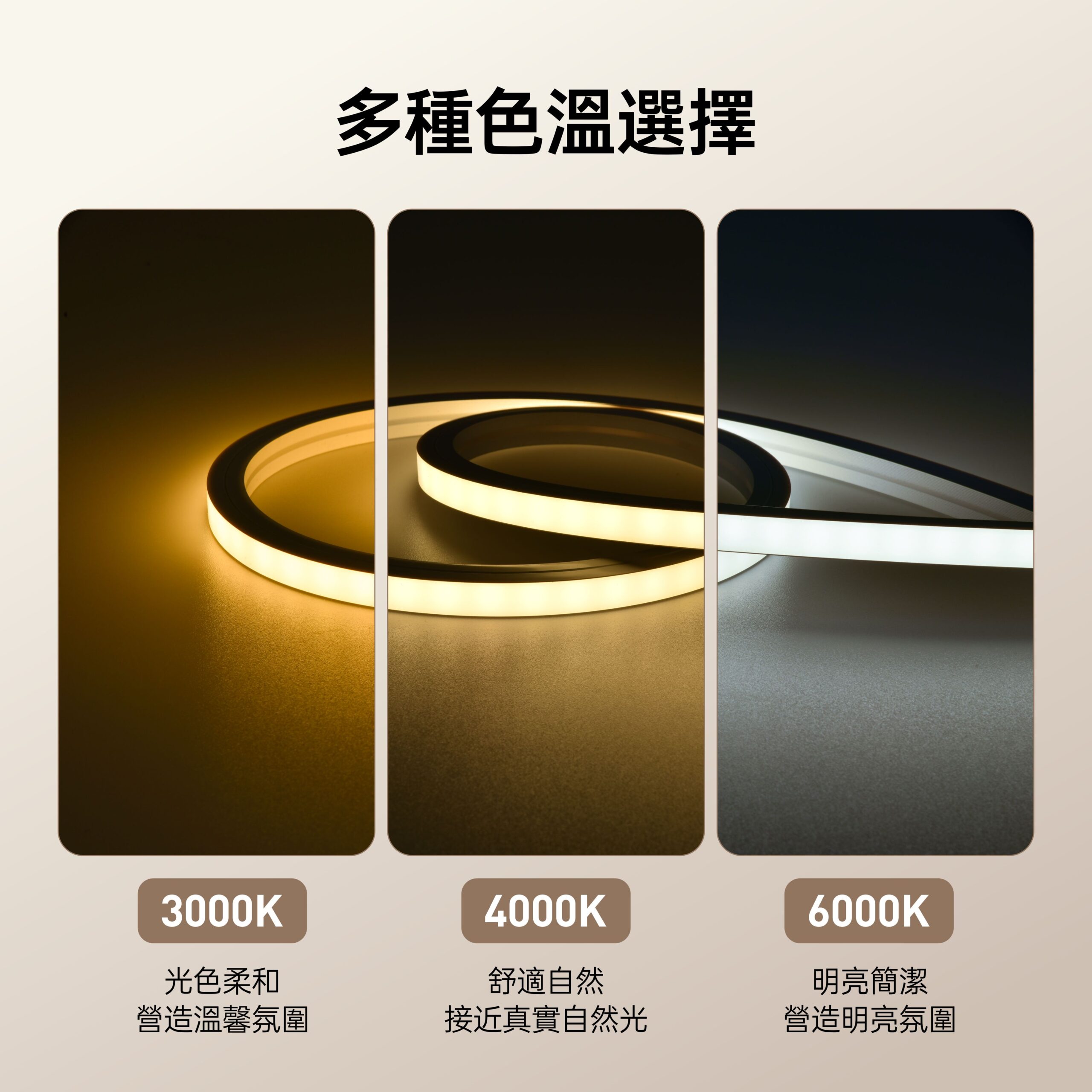 2020柔性矽膠LED燈帶