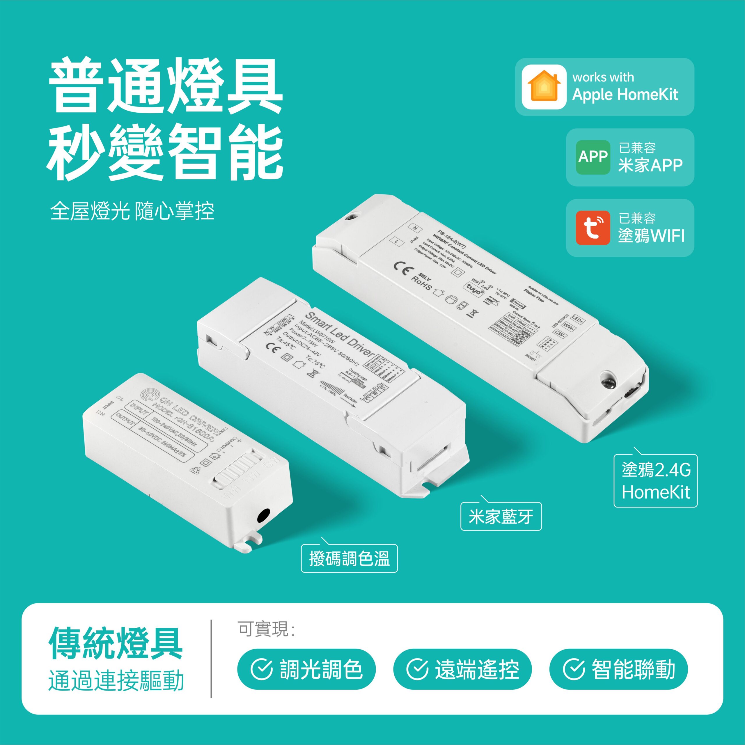 7.5cm藍克LED嵌燈-HomeKit款