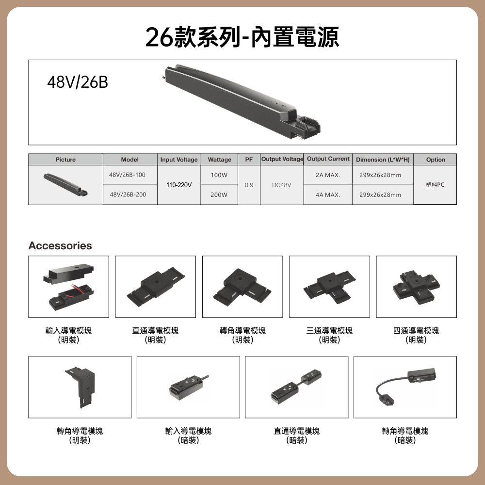 26超薄明裝磁吸  圓形格柵燈 16W